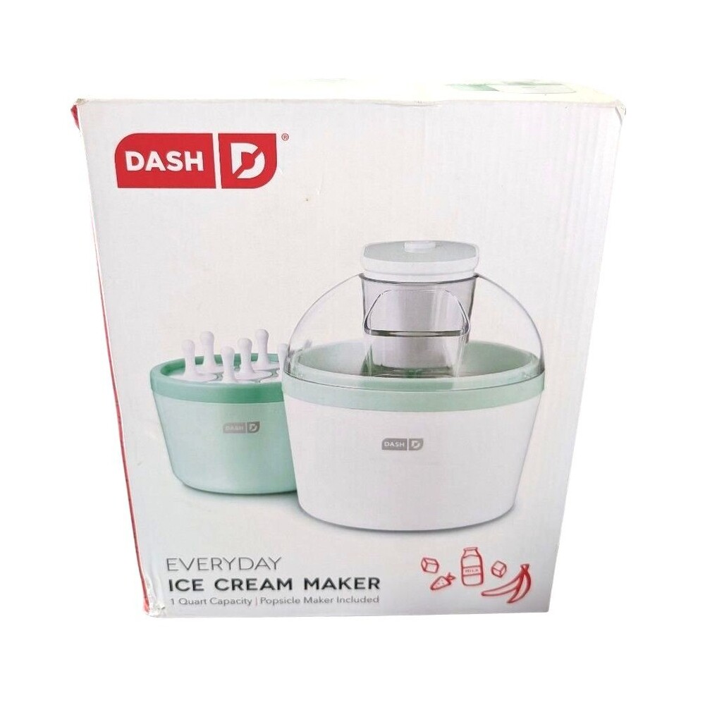 DASH Everyday Ice Cream Maker for Gelato, Sorbet, Frozen Yogurt + Popsicles NEW